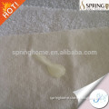 soft 80% cotton 20% polyester waterproof cotton terry fabric(TPU backing)